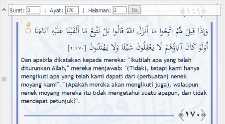 QS. Al-Baqoroh ayat 170